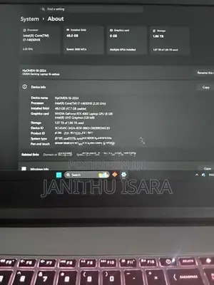 HP Omen 16 i7 14650HX RTX4060 48GB Laptop