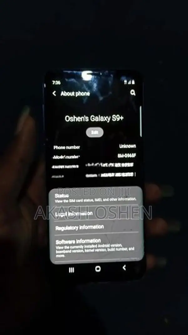 Samsung Galaxy S9+ 64GB (Used)