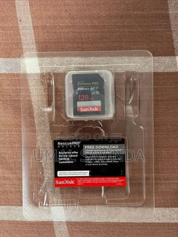 SanDisk Extreme Pro 128GB Camera SD Card