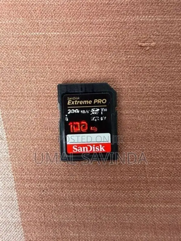 SanDisk Extreme Pro 128GB Camera SD Card