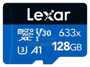 Lexar micro SD Card 128GB UHS-I High-Performance 633x 100MB/s cctv