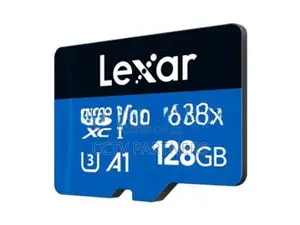 Lexar micro SD Card 128GB UHS-I High-Performance 633x 100MB/s cctv