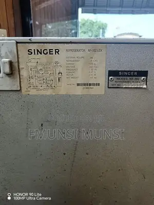 Singer Fridge