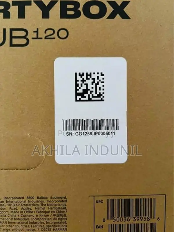JBL Partybox Club 120