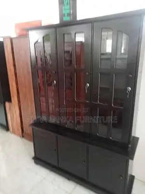 Black 3 Door OC Cupboard