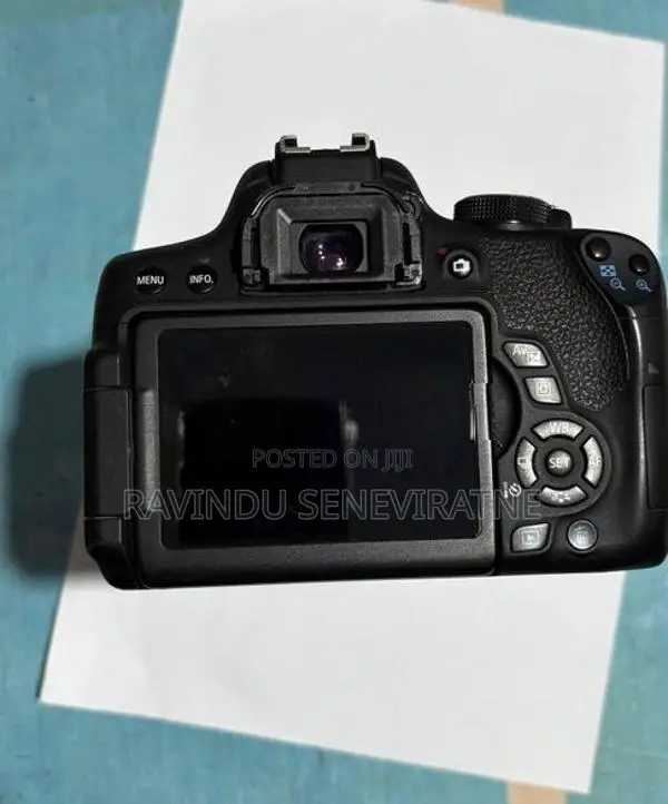 Canon 750D Camera
