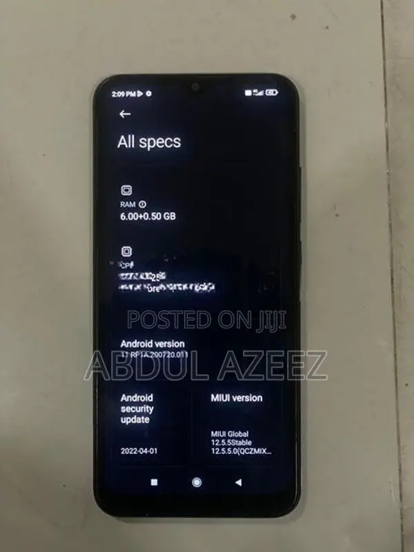 Xiaomi Redmi 10A 6/128GB (Used)