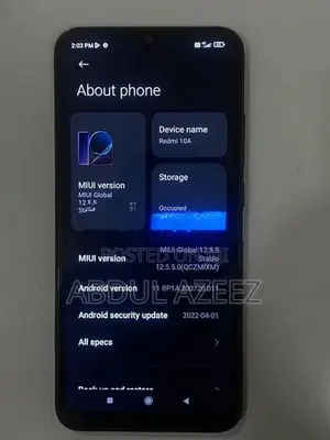 Xiaomi Redmi 10A 6/128GB (Used)