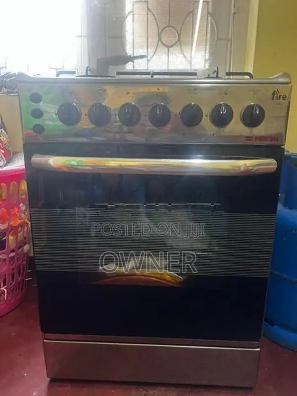 4 Burner with gas oven