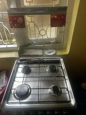 4 Burner with gas oven