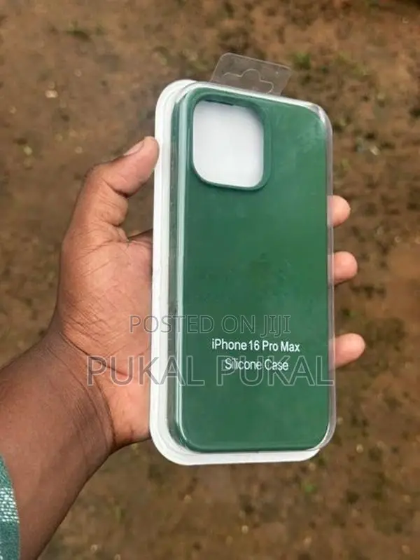Apple Iphone 16 Pro Max Green Silicone Case