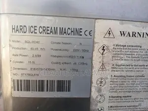 Hard Ice Cream Machine