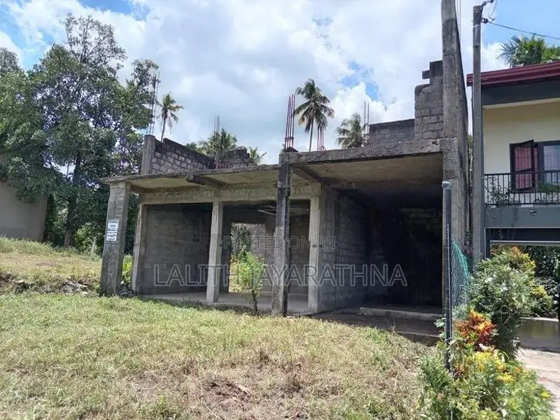 Land with Partially Built House for Sale Kadawatha