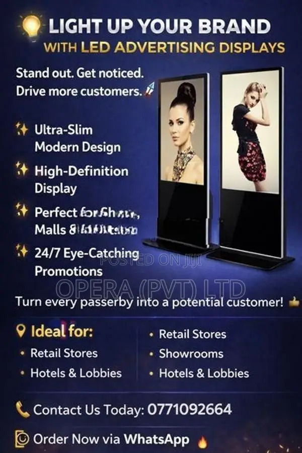 Brand New Advertising Display 55"