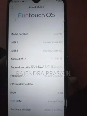Vivo Y17 (Used)