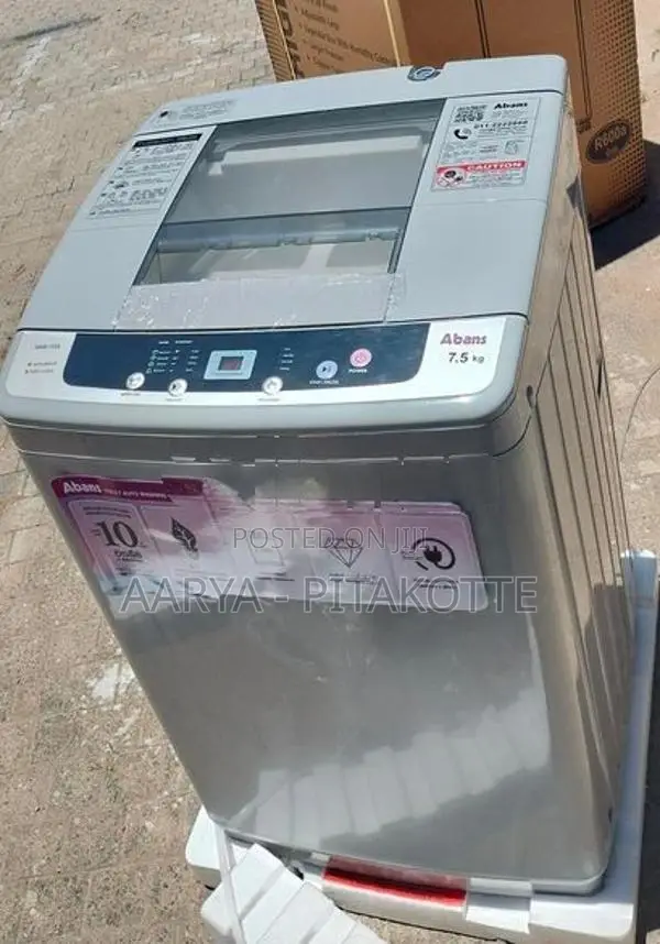 Abans Washing Machine - 7.5KG Capacity