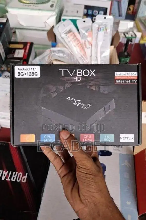 MXQ Pro Android TV BOX 8GB 128GB Streaming Device