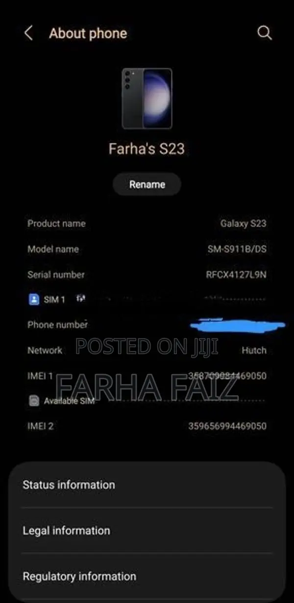 Samsung Galaxy S23 (Used)