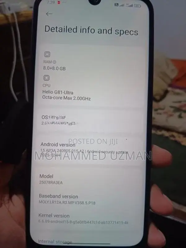 Xiaomi Redmi 15C Sky Blue (Used)