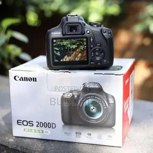 Canon EOS 2000D DSLR Camera With 18-55mm Lens