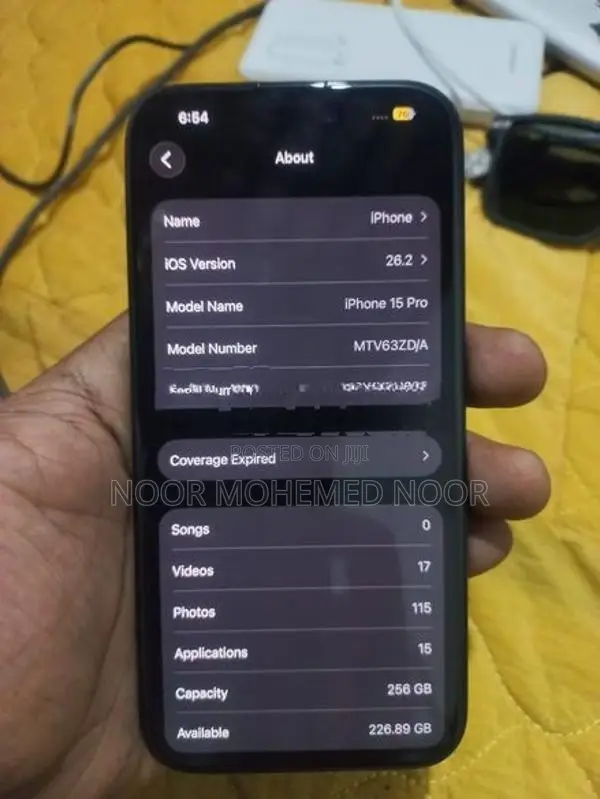 Apple iPhone 15 Pro (Used)