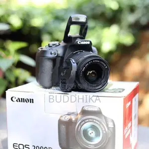 Canon EOS 2000D DSLR Camera With 18-55mm Lens