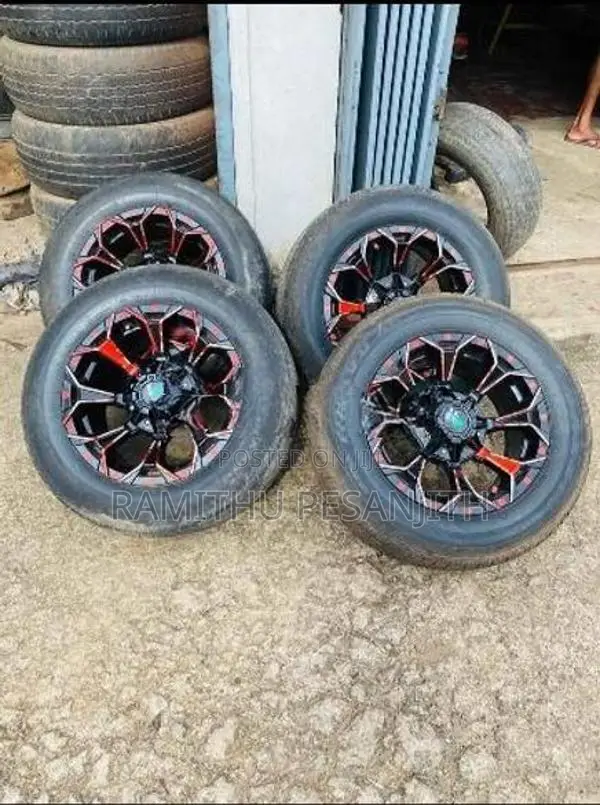 Toyota KDH Van Tire ×4 + Alloy Wheel 235/60 16