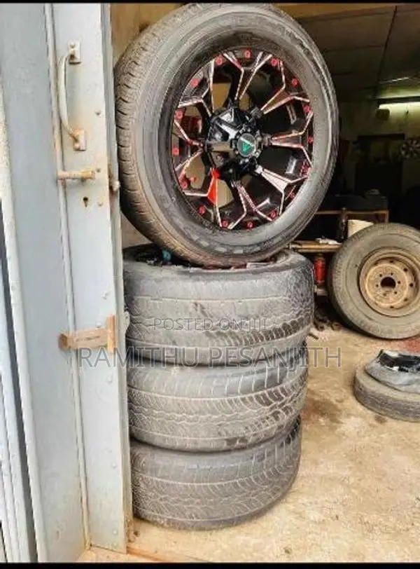 Toyota KDH Van Tire ×4 + Alloy Wheel 235/60 16