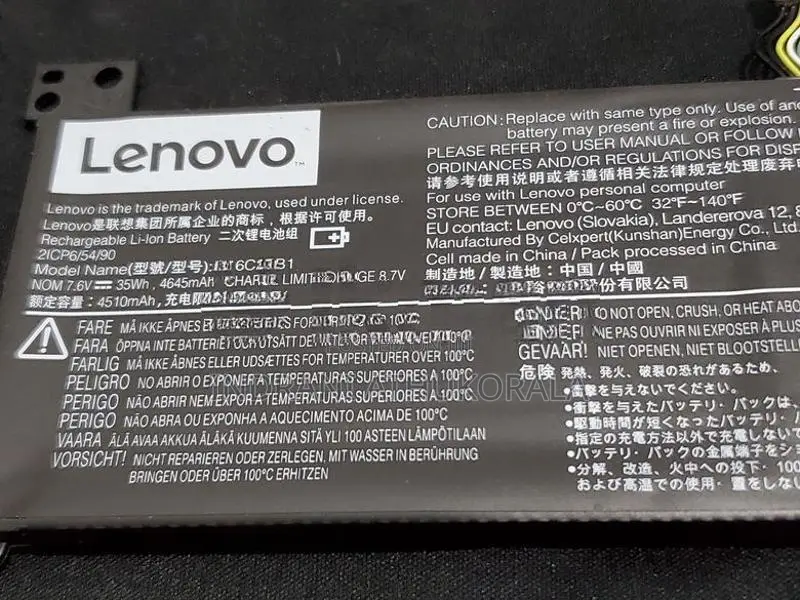 Lenovo Laptop Battery