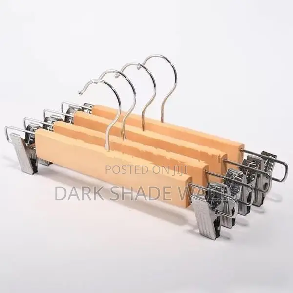 Wooden Cloth Hangers - Clip Hanger