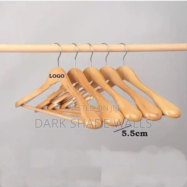 Wooden Cloth Hangers - Clip Hanger