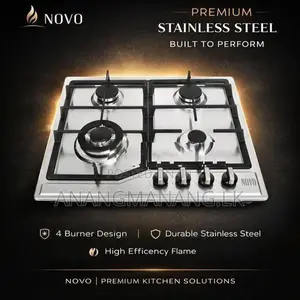 Novo 304SS Safety Premium Gas Cooker Hob