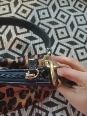 Coach Gold Cheetah Print Bag
