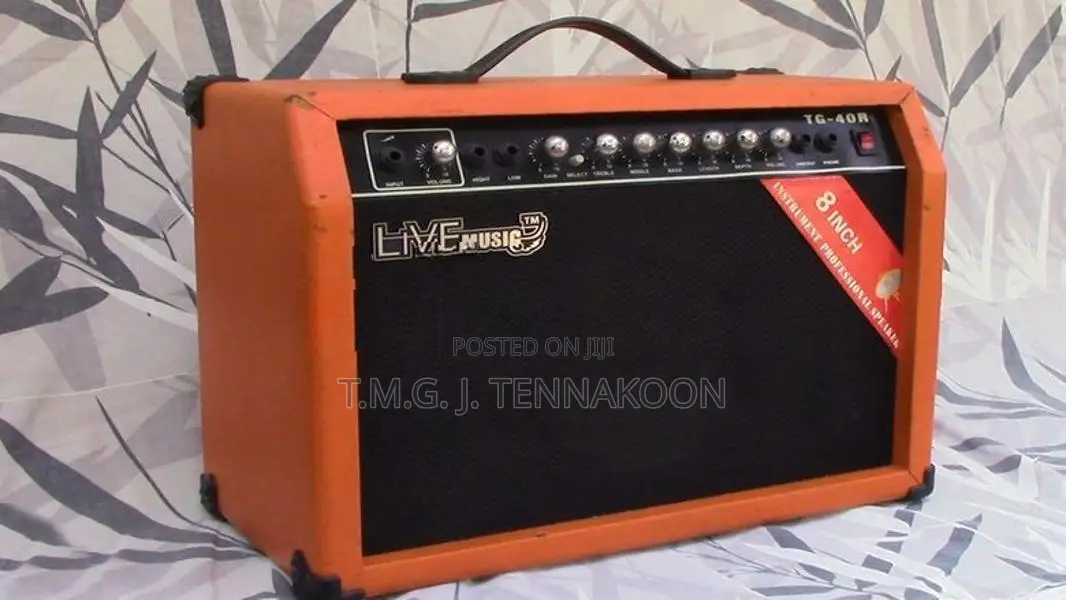 Live Music Back Amp