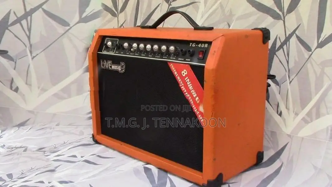 Live Music Back Amp