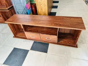 Modern Mid-2 Drawer 65” Melamine Tv Stand Table