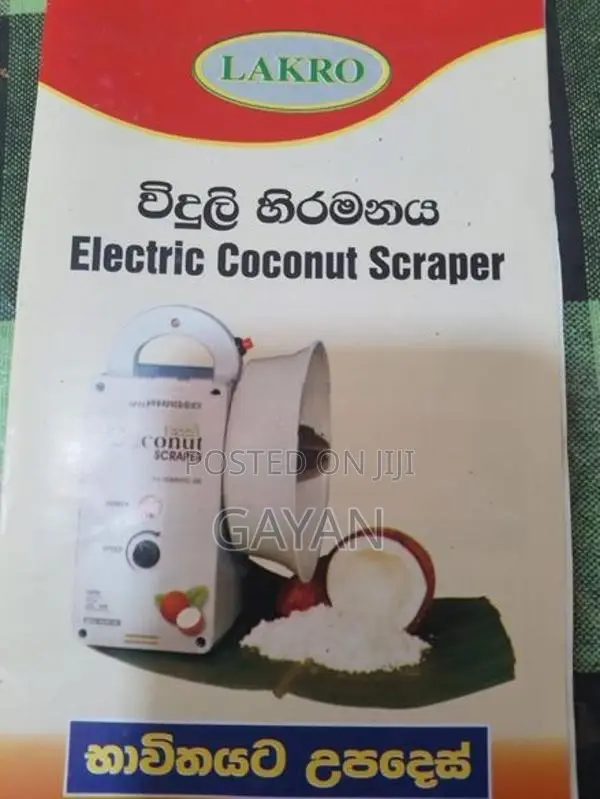 Electric Coconut Scraper