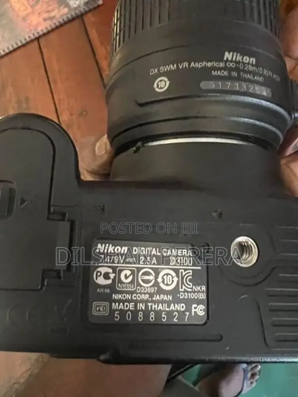 Nikon D3100 camera