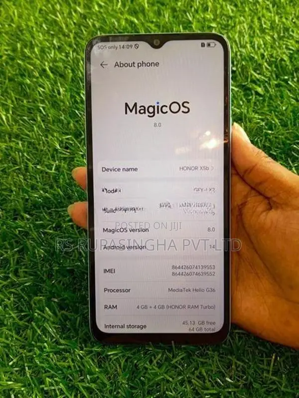Honor X5b 4+4GB, 64GB (Used)