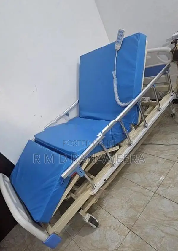 Three Function Electric Hospital Bed with Mattress