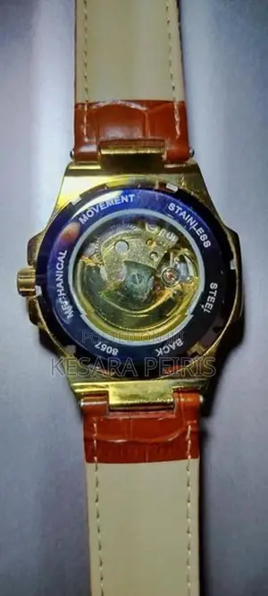 Longlux Luxury Automatic Skeleton Watch