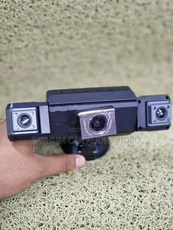 Wifi Dvr Front Rear Inside Double Camera