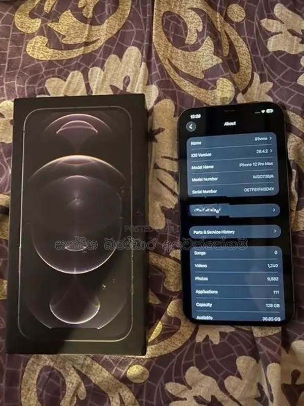 Apple iPhone 12 Pro Max 128GB (Used)