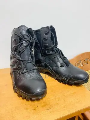 Military Black Combat Boot