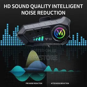 Y10 Motorcycle Helmet Bluetooth Headset Wireless Waterproof Hands-Free