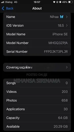 Apple iPhone SE 2 (Used)