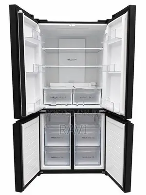 Haier 456L Multi Door Inverter Refrigerator - Black Mirror