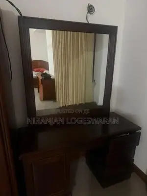 Bed with Dressing Table