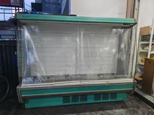 Industrial Open Fridge
