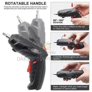 48 Pcs Cordless Screw Driver 4.2V